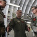 Soldiers and Marines Leap from C-17