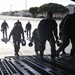 Soldiers and Marines Leap from C-17