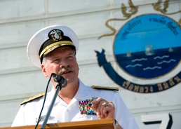CMF Commander Commends Thai Navy On Counter-Piracy Deployment