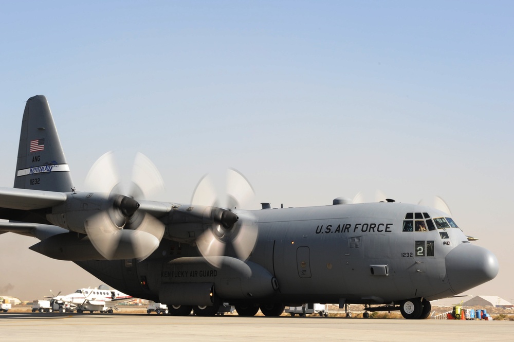 Mobility Airman profile: Kentucky Guard NCO, Louisville native, maintains C-130s in Afghanistan
