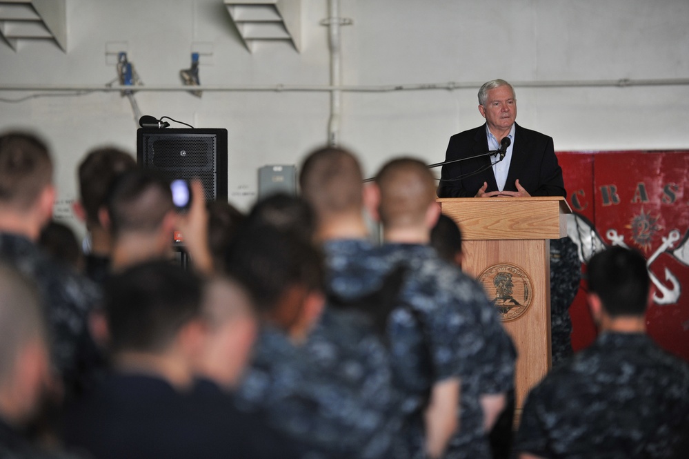 USS Abraham Lincoln action