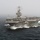 USS Abraham Lincoln at sea