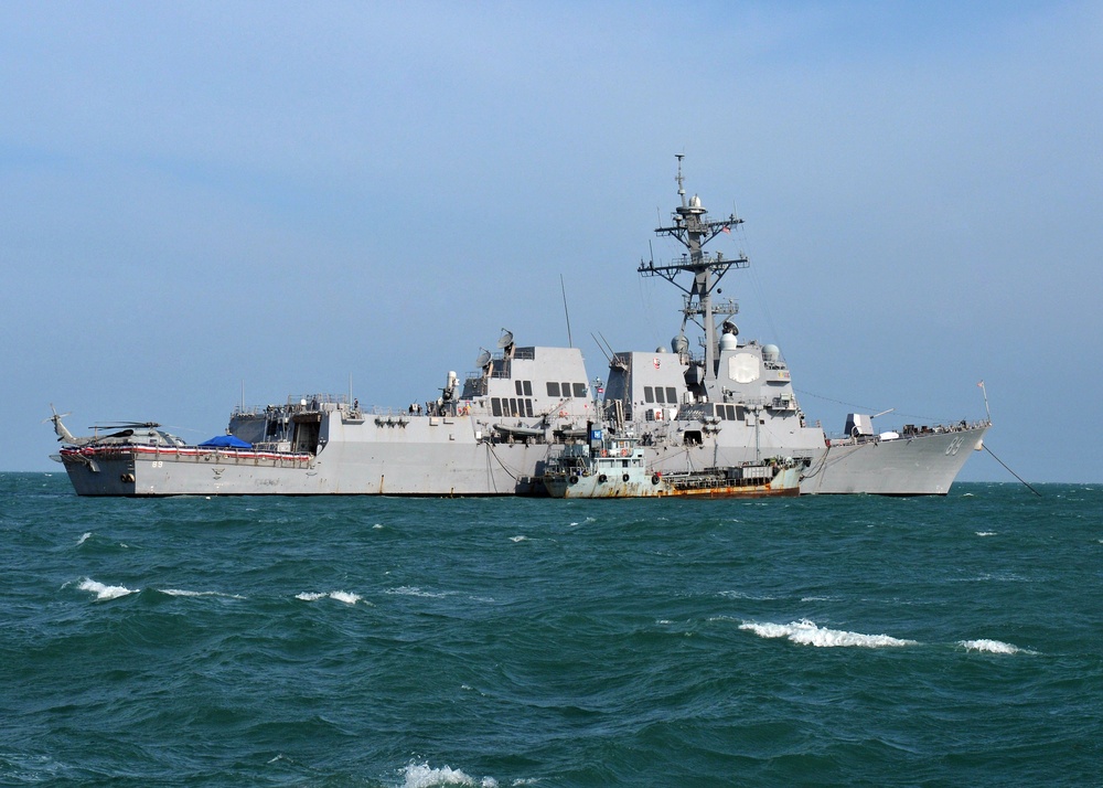 USS Mustin in Cambodia