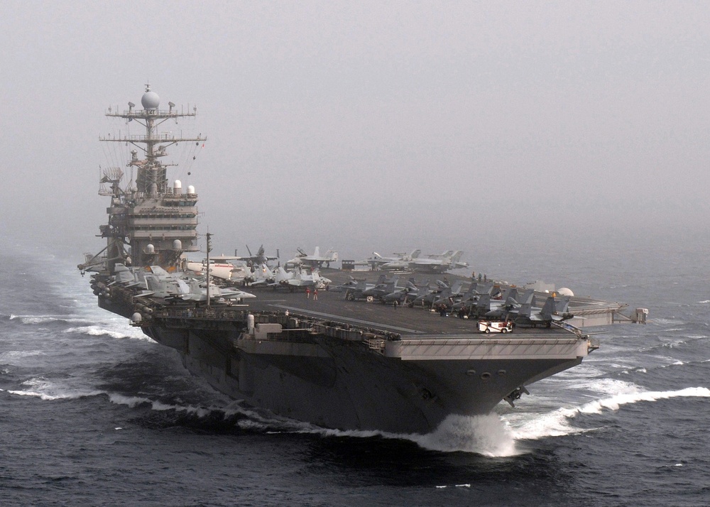 USS Abraham Lincoln action