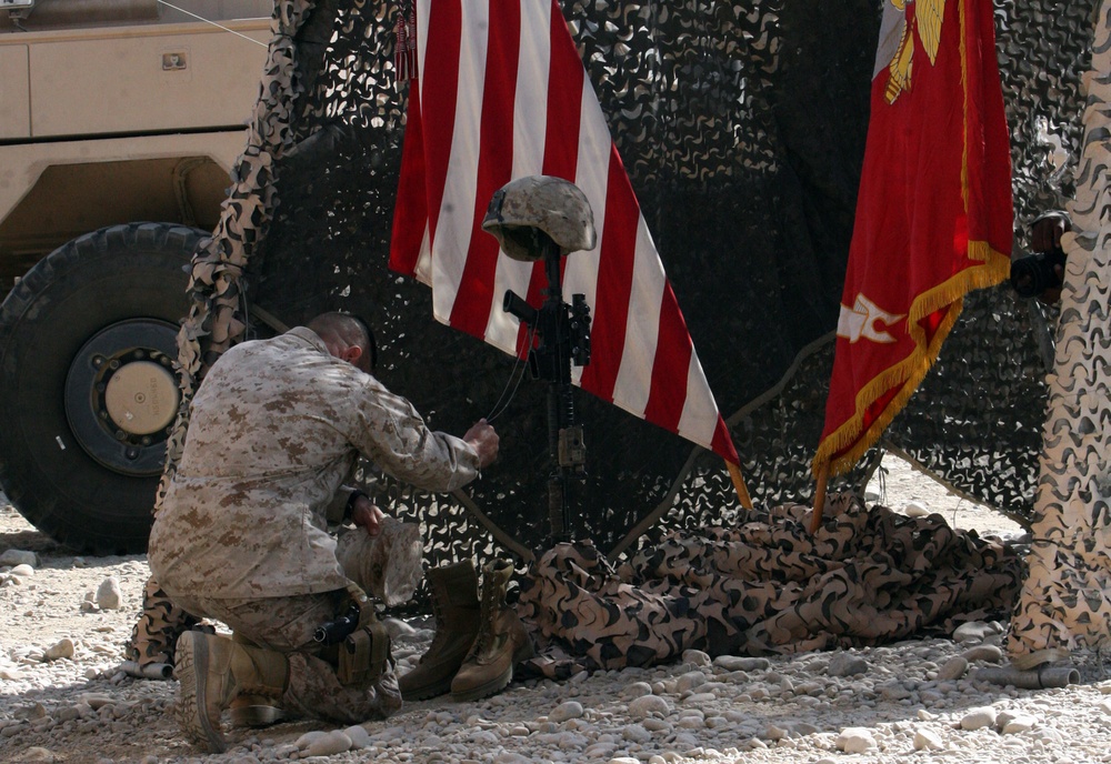 1st Bn., 8th Marines honor fallen warrior