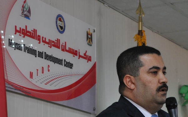 Maysan Province receives new vocational training center