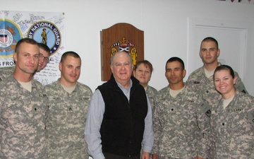 Joseph W. Westphal, Under Secretary of the Army visits Task Force Rugged.