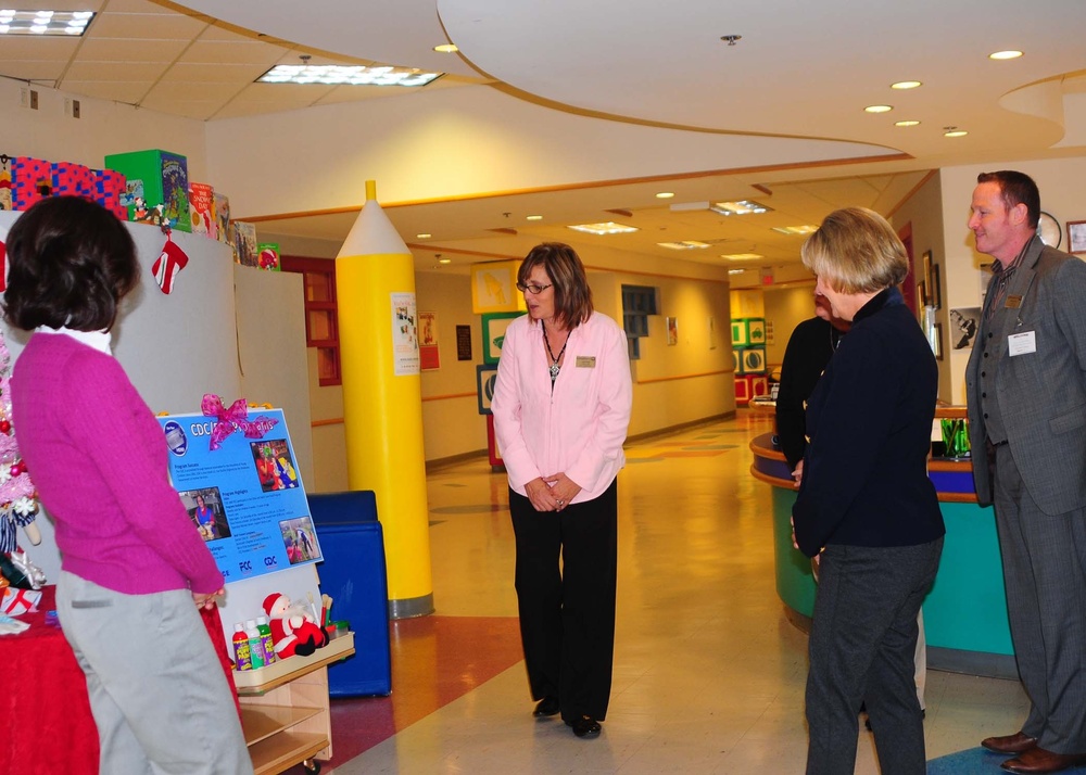 Patty Solo visits Altus AFB