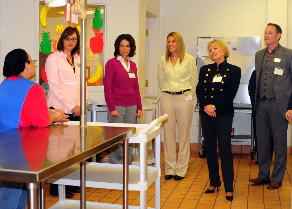Patty Solo visits Altus AFB