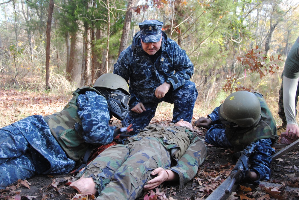 Tactical Combat Casualty Care training