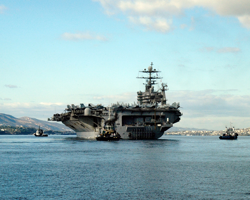 USS Harry S. Truman in Souda Bay