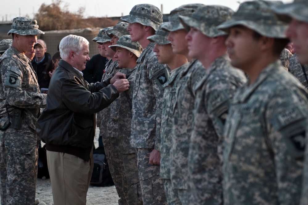 SECDEF Visits Panther