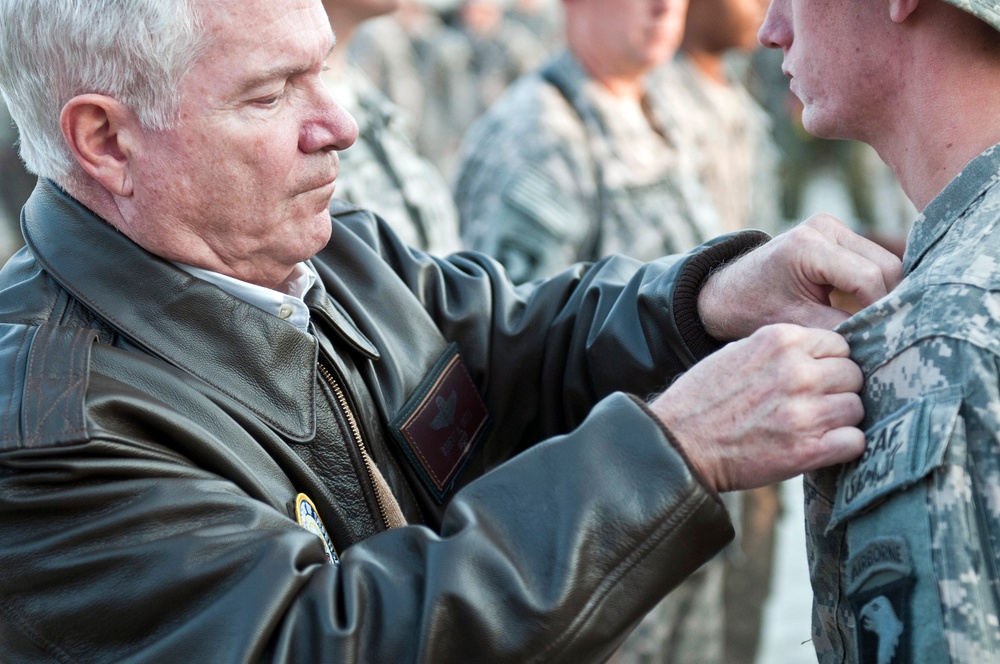 SECDEF Visits Panther
