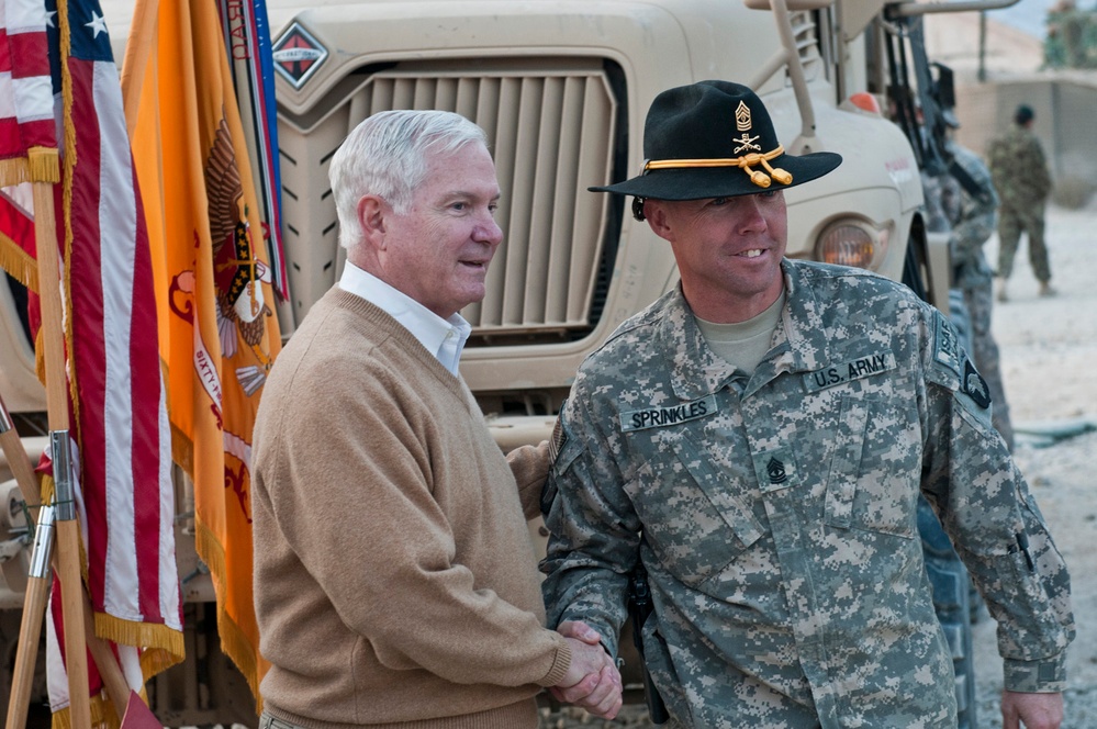 SECDEF Visits Panther