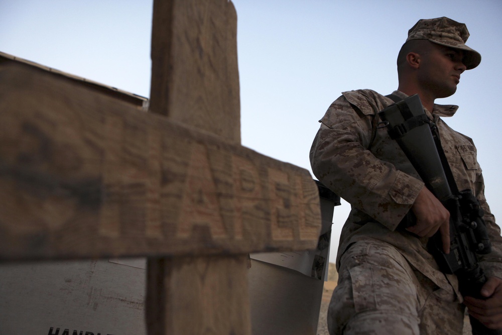 Former private security officer takes on new role as chaplain’s assistant