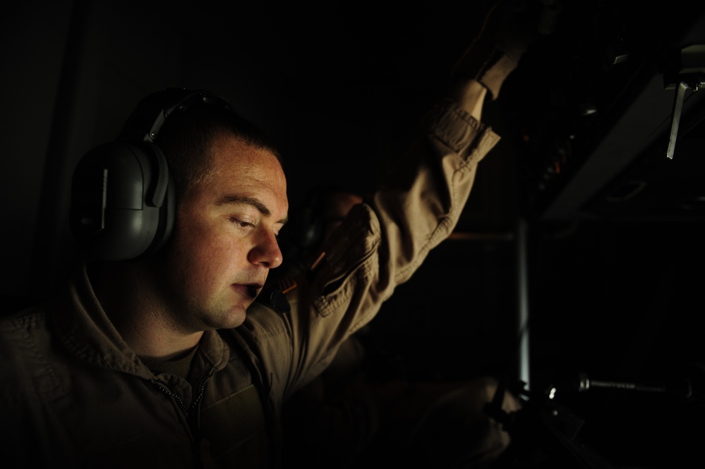 Mobility Airman profile: Travis NCO, KC-10 boom operator, gets 'fuel to the fight' for wartime ops