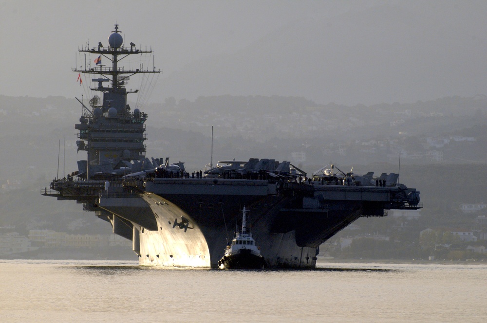 USS Harry S. Truman in Souda Bay