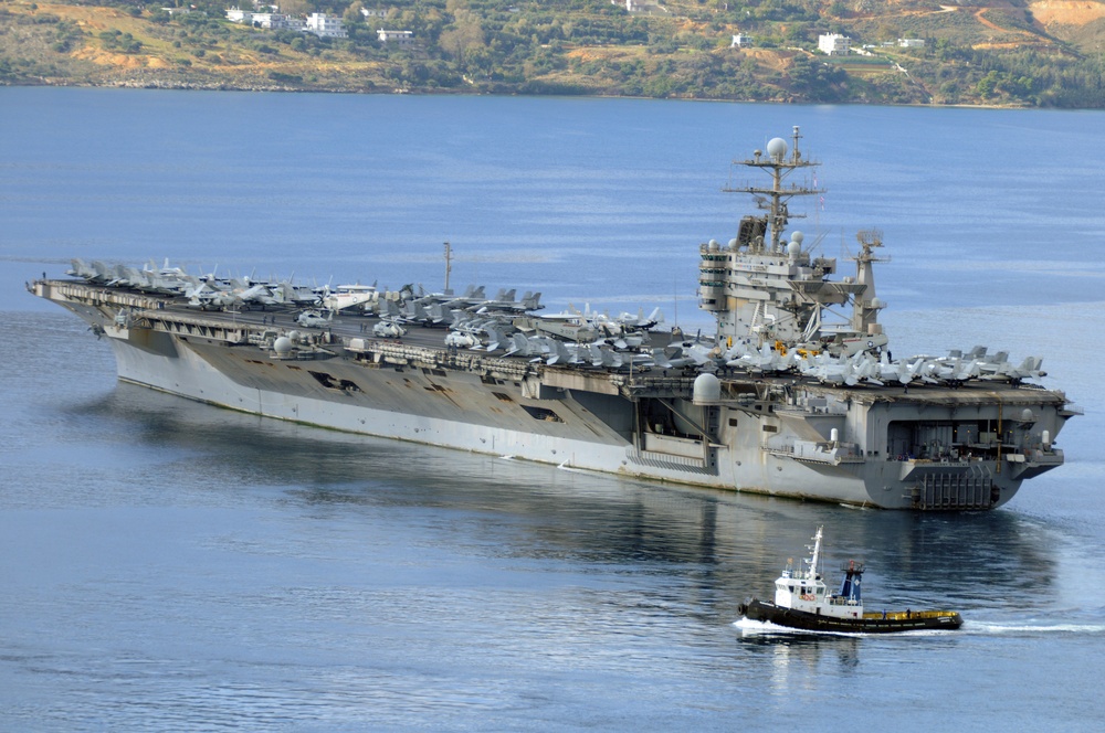 USS Harry S. Truman in Souda Bay