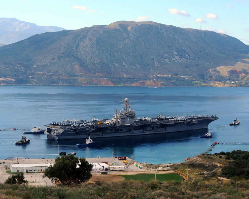 USS Harry S. Truman in Souda Bay