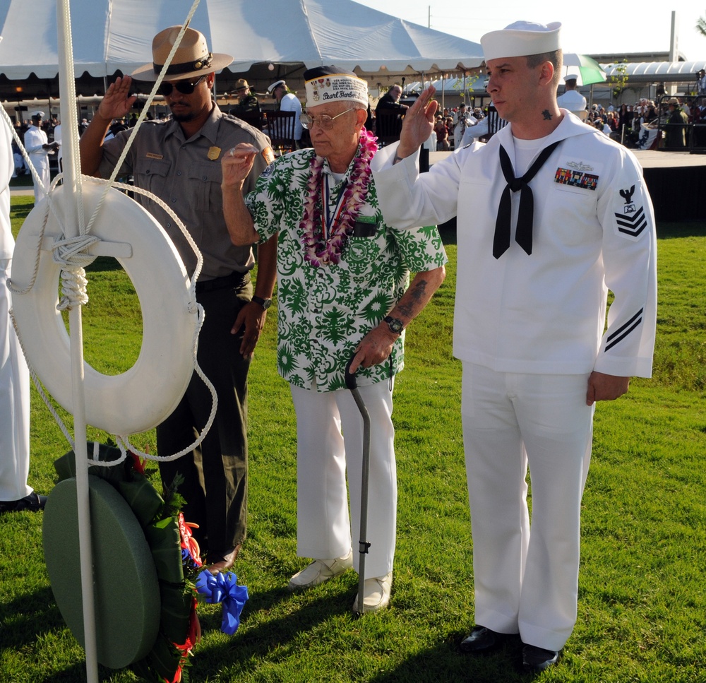 Pearl Harbor memorial ceremony