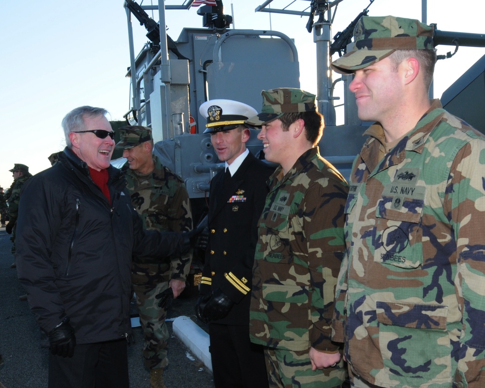 Visit to Joint Expeditionary Base Little Creek-Fort Story