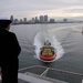 USS Nimitz Departs San Diego