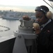 USS Nimitz Departs San Diego