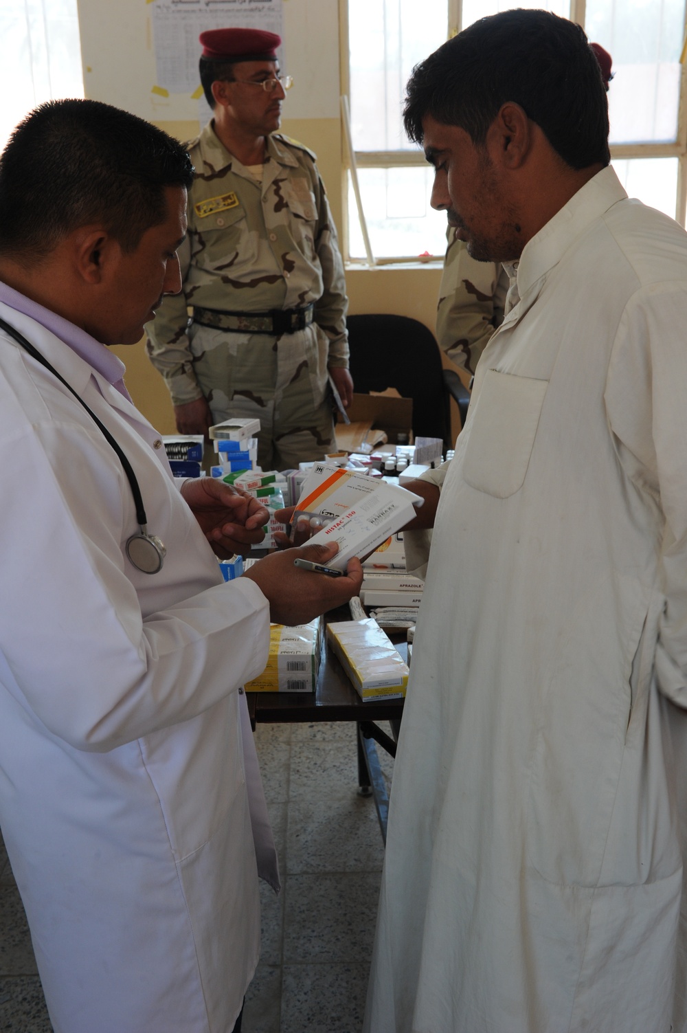 Medical Humanitarian Aid Event in Alhamza
