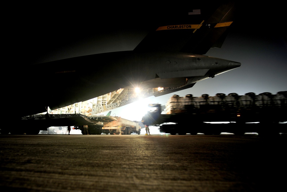 Operation Enduring Freedom   C-17 Globemaster III Air Drop