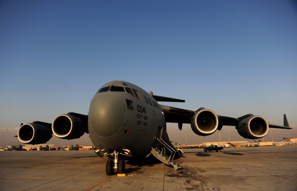 Operation Enduring Freedom   C-17 Globemaster III Air Drop