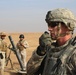 Iraqi mortar crews coordinate fires with US Soldiers