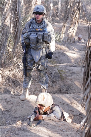 Task Force Ironhorse casing ceremony