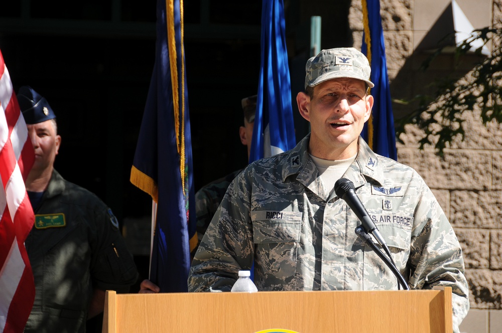 Col. Michael Ricci Change of Command