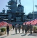 CAB Soldiers re-enlist on USS Missouri
