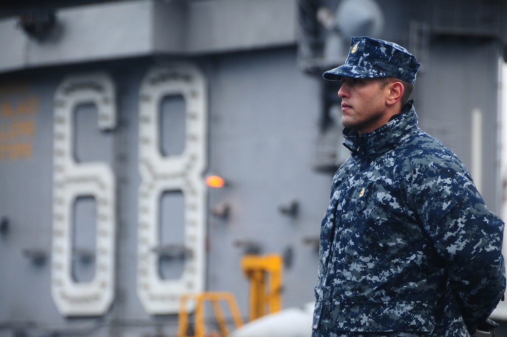 USS Nimitz's New Homeport in Bremerton