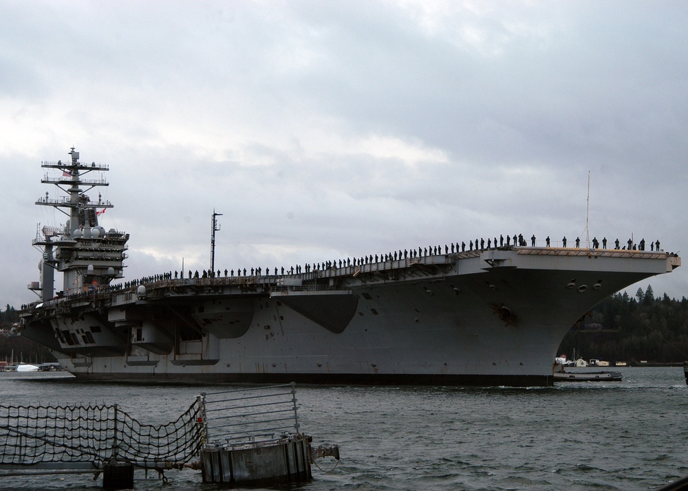 USS Nimitz's New Homeport