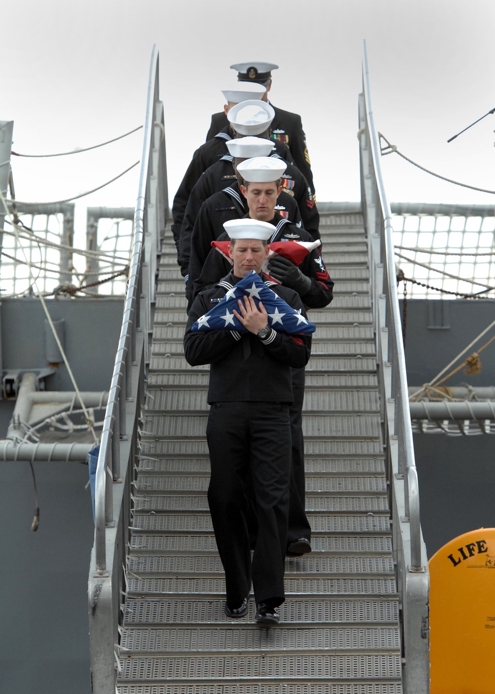 USS Hawes Decommissioning Ceremony at Naval Station Norfolk