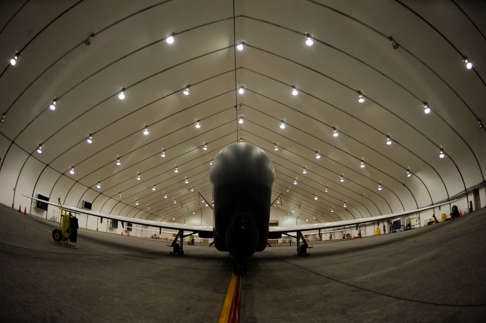 RQ-4 Global Hawk First Launch