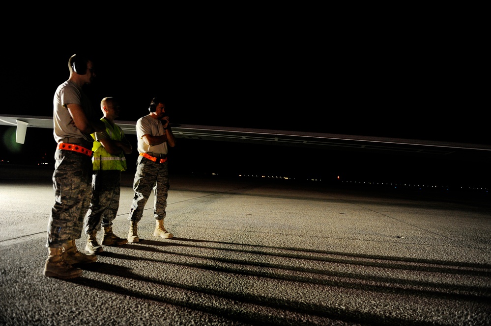 RQ-4 Global Hawk First Launch