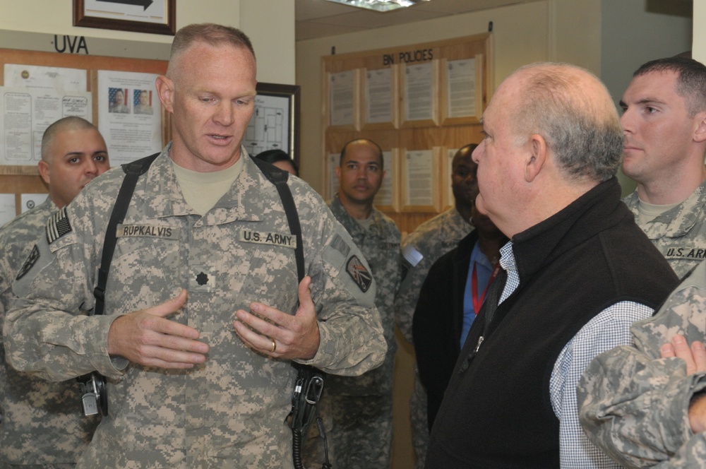 Army leaders visit JBB, meet troops