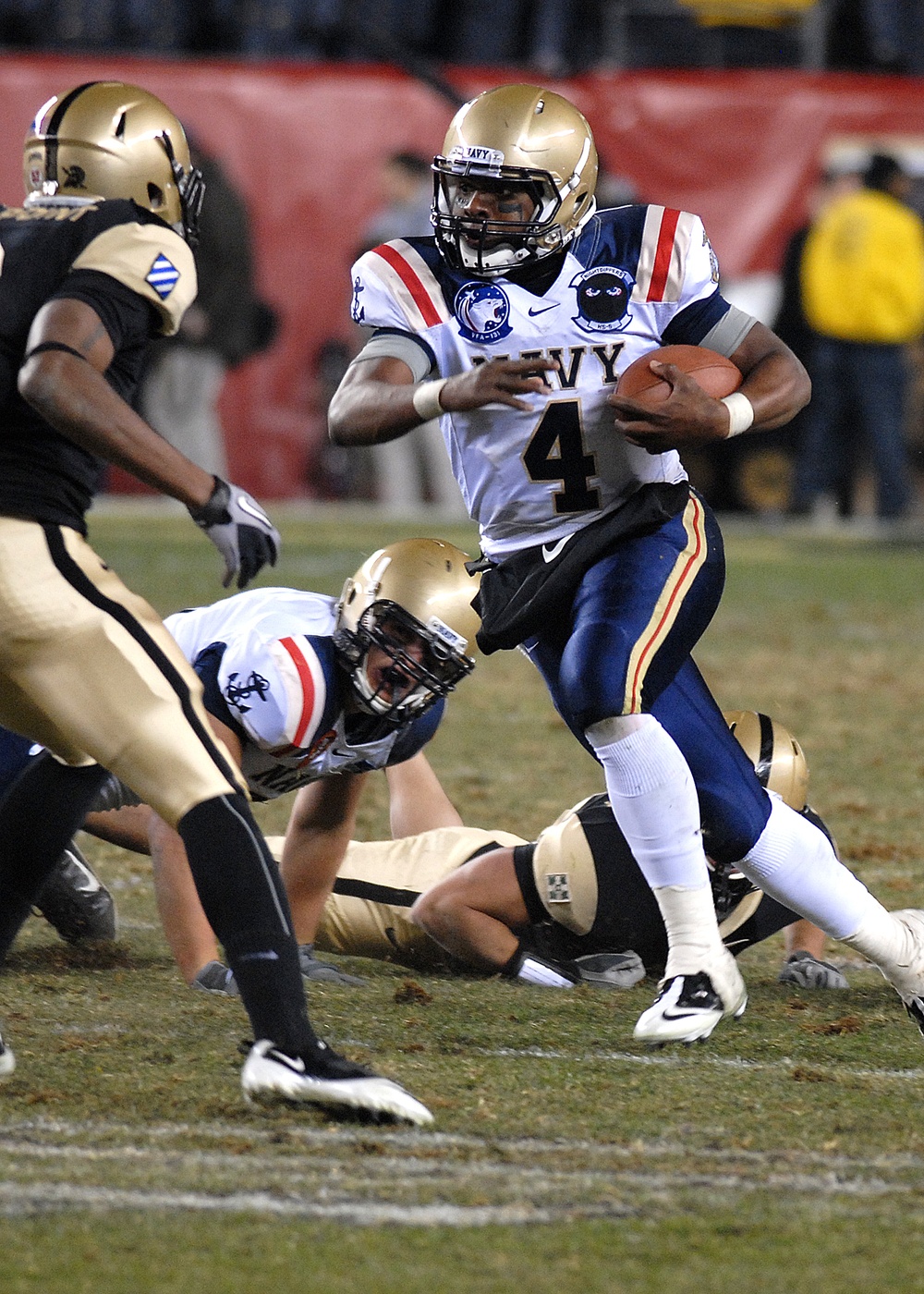 Army-Navy game action