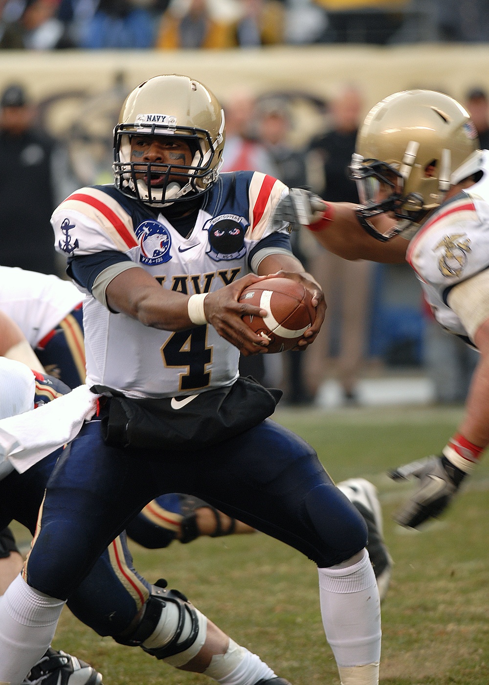 Army-Navy game action