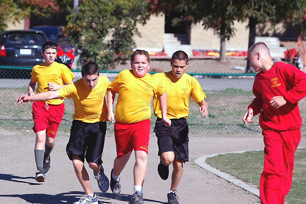 Corps hosts ‘Young Marines’ youth program