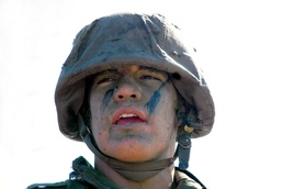 Recruit endures injury, earns eagle, globe and anchor