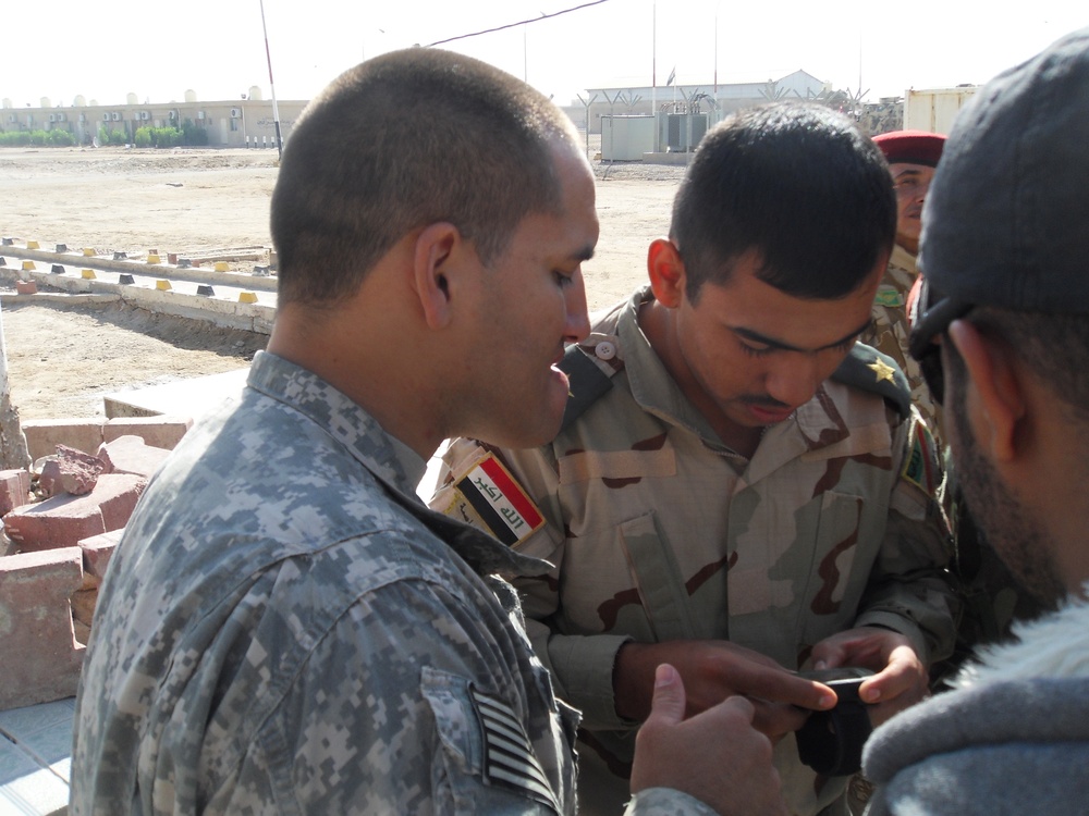 Company B helps train 14th Iraqi Army Commando Battalion