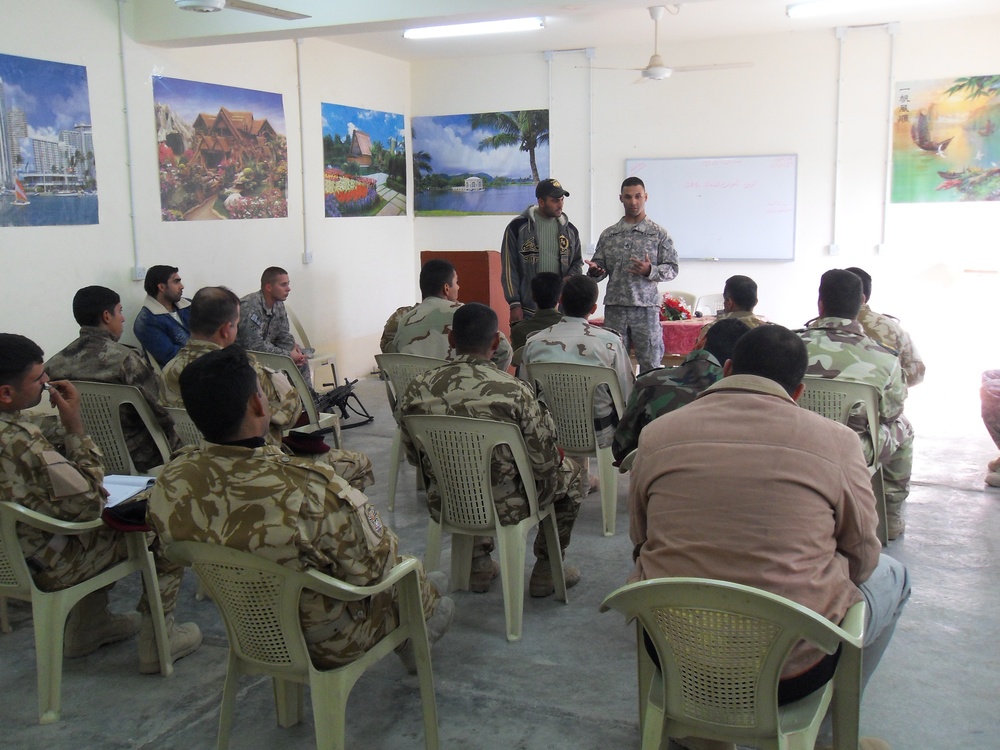 Company B helps train 14th Iraqi Army Commando Battalion