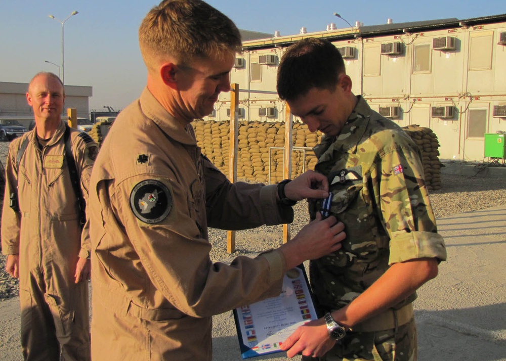 British flight officers awarded for hard work in Afghanistan