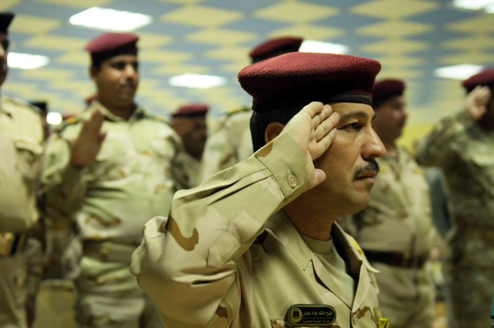 Iraqi Army Engineer School unveils graduation hall