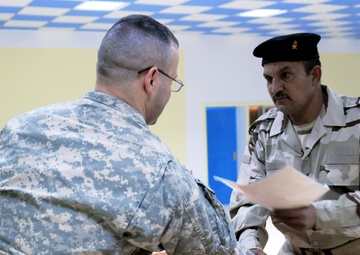 Iraqi Army Engineer School unveils graduation hall