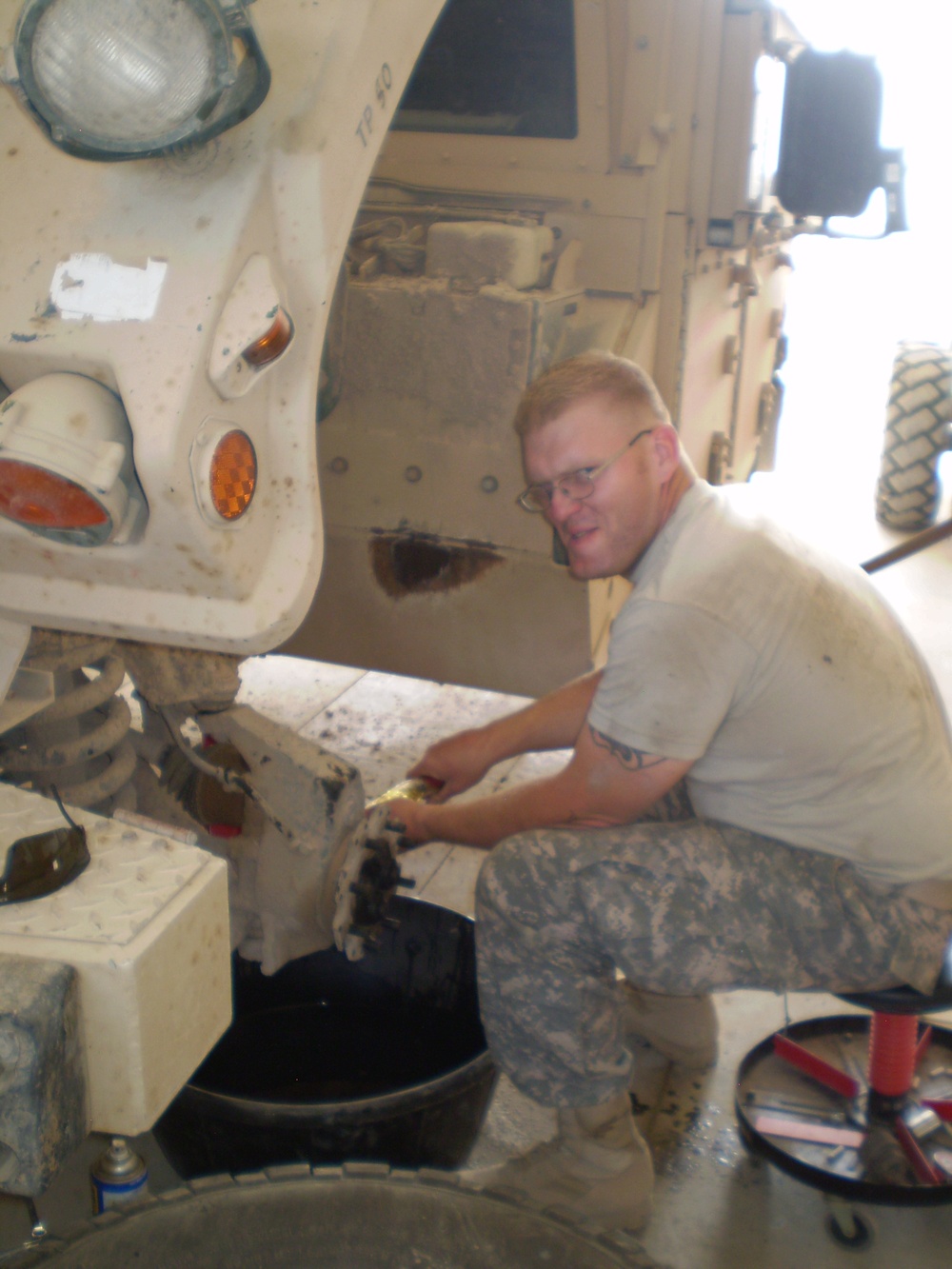 Maintenance team sustains the task force
